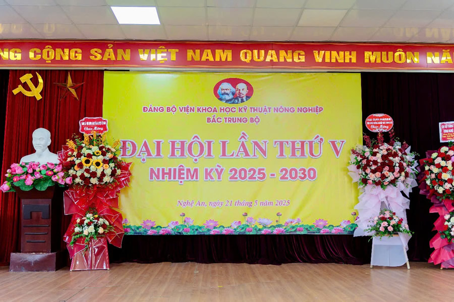Chào mừng thành công Đại Hội Đảng Bộ lần thứ V, nhiệm kỳ 2025–2030